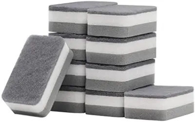 Produktbild von PolkaHome® Magische Reinigungsschwämme – 10 Stück, Extra Dick und Langlebig für Küche und Bad