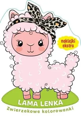 Productafbeelding van Zwierzakowe kolorowanki. Lama Lenka - praca zbiorowa