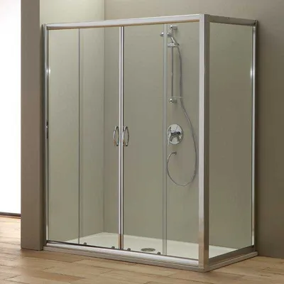 Immagine prodotto di Box doccia 180x80 cm giada con lato fisso