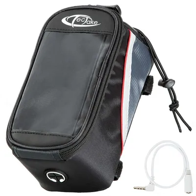 Produktbild von tectake® Fahrradtasche mit Rahmenbefestigung Zusätzliche Spannseil-Sicherung