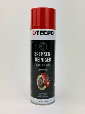 Produktbild von Tecpo Bremsenreiniger Professional 500ml Spray Dose rückstandsfrei schnell