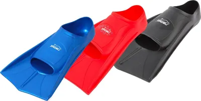 Produktbild von ZAOSU Training Fins - Kurzflossen für das Schwimmtraining, Größe:39/40, Farbe:schwarz