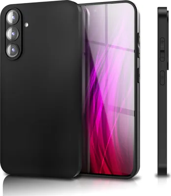 Obrázok produktu pre Puzdro "Strider" pre Samsung Galaxy S25 FE - tenký 1,28 mm kryt s matnou povrchovou úpravou Puzdro na mobilný telefón s ochranou proti prachu a škvrnám - čierne