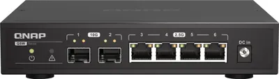 Zdjęcie produktu dla QNAP QSW-2104-2S, Nie zarządzany, 2.5G Ethernet