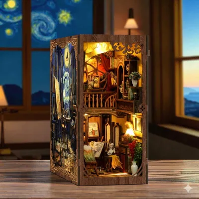 Produktbild von Van Gogh Book Nook Sternennacht aus Saint-Rémy