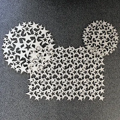 Produktbild von Platzset Tischset Cutwork Sterne creme 35 x 50 cm Hossner WA