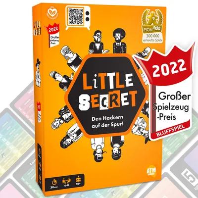 Produktbild von Asmodee Little Secret, Kartenspiel, Party, 12 Jahr(e), 30 min, Familienspiel