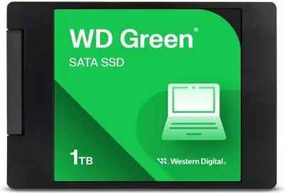 Produktbild von Green WD 2,5" 1 TB Serial ATA III SLC