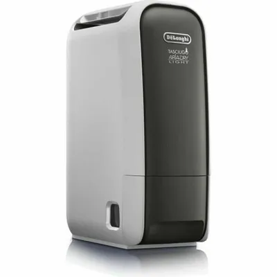 A product shot of a DeLonghi dehumidifier.