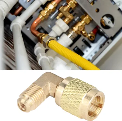 Obrázok produktu pre Adaptér pre klimatizačné systémy, adaptér z 1/4 na 5/16, adaptér R410, zástrčka 1/4 na 5/16, príslušenstvo pre klimatizačné systémy