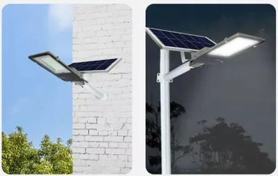 Zdjęcie produktu dla Lampa Latarnia SOLARNA LED 1500W Uliczna z Pilotem PANEL UCHWYT 2283