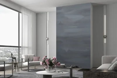 Produktbild von NEWROOM Tapete Mailon Black Schwarz Vliestapete - Modern Betonoptik Putz  Germany