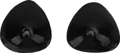Produktbild von 1 Paar doppelseitig klebende BH-Einlagen, atmungsaktive, selbstklebende Pads für Unterwäsche und Bikini, B, Schwarz