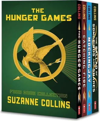 Produktbild von Hunger Games 4-Book Paperback Box Set (the Hunger Games, Catching Fire, Mockingjay, the Ballad of Songbirds and Snakes)