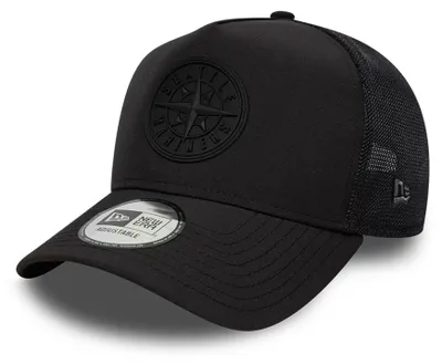 Produktbild von New Era Mlb Sport 9forty Aframe Seattle Mariners Trucker-kappe Schwarz Schwarz One Size