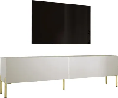 Produktbild von TV-SCHRANK : Kaschmir mit Beinen in Gold, 170 x 52 x 32 cm