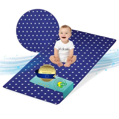 Produktbild von Kindermatratze | klappbare Kindermatratze | Kinder Rollmatratze | Reisebett-Schaumstoffmatratze 70x140 | Kinderbettmatratze mit Mikrofaserbezug