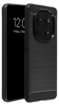 Image de Coque arrière brossée imoshion pour Xiaomi Redmi Note 15 Pro (4G) - Noir