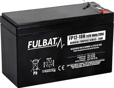 Produktbild von Fulbat Fp12-10h Gelbatterie Durchsichtig Durchsichtig One Size