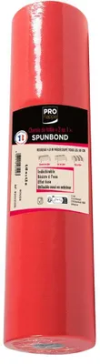 Produktbild von PRONAPPE RS023109I, Rechteckig, Rot, Spunlace, Tischdecke, 40 x 480 cm