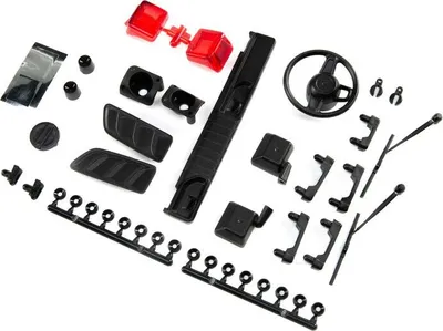 Zdjęcie produktu dla Axial Części do nadwozia Jeep JLU: SCX10III