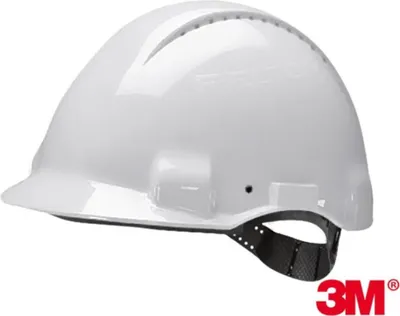 Produktbild von 3M G30CUW Sicherheitskopfschutz Kunststoff Weiß (G30CUW)