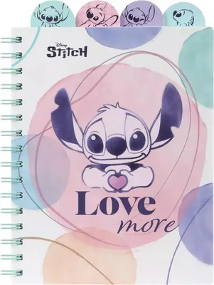 Produktbild von CoolPack Disney Stitch Spiral Notizbuch A5