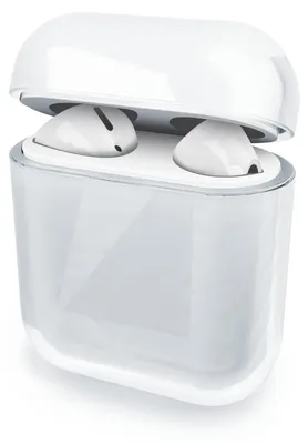 Obrázok produktu pre subtel Transparentné ochranné puzdro kompatibilné s AirPods + kompatibilné s AirPods 2 Case - Crystal Clear Charging Case: Transparent, clear - Airpod Case Charging Case Cover Etui Airpodscase