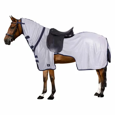 Produktbild von Imperial Riding Fliegen-Ausreitdecke IRHRoyce silvergrey FS/23, Größe:215