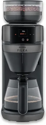Produktbild von Severin Filterkaffee-Vollautomat FILKA KA 4854 dark inoxmattschwarz