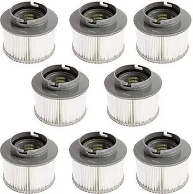 Produktbild von Ersatzfilterpatronen für MSPA Bubble Spa Hot Tubs (Upgraded Version 2020 für MSPA Alle Modelle) (8 PCS)