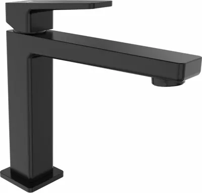 Obrázek produktu pro Umyvadlová baterie TURSI, výška 190 mm, černá matná