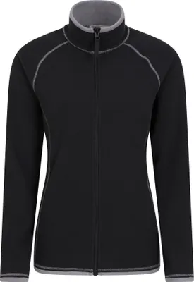 Mountain Warehouse - "Montana" Fleecejacke für Damen MW3394 (32 DE) (Schwarz)