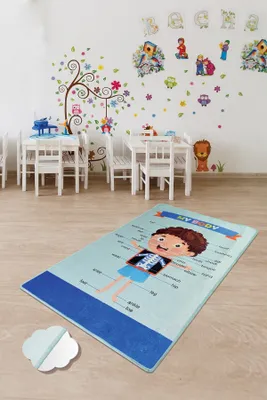 Produktbild von Conceptum Hypnose, My- My Body  CHL, Bunt, Teppich, 140 x 190 cm, 100% Samtstoff