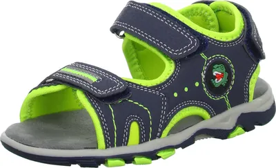 Produktbild von Sneakers Kinder-Jungen-Sandalette Blau-Gelb, Farbe:blau, EU Größe:29