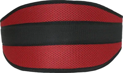 Produktbild von Fitness Gürtel Gewichthebergürtel Rückenstützgürtel Textilien rot, Größe:L