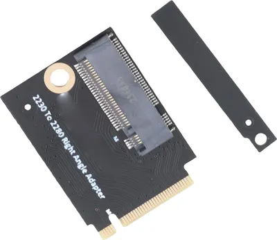 Obrázek produktu pro Pro Rog Ally Handheld konverze 2230 na 2280 SSD pevný disk rozšiřující deska NVME M Key NGFF M.2 PCIE 4.0 3.0 adaptér převodník 90 stupňů