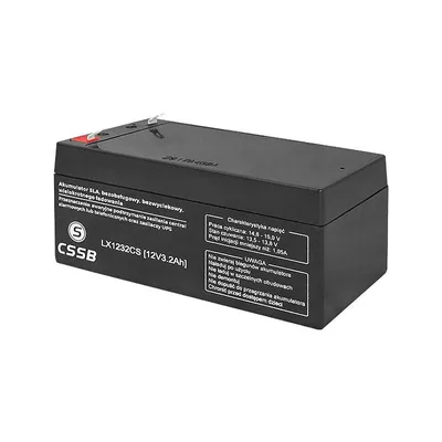 Obrázok produktu pre Akumulátor gelový 12V/3,2Ah RT1232 (132 x65x60mm)