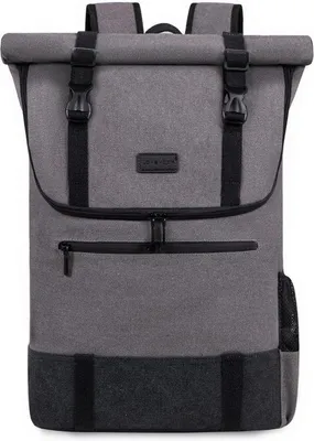 Produktbild von Famanu Rucksack große Rolltop Laptoprucksack 17,3 Zoll