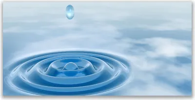 Produktbild von Acrylglasbilder 120x60 Wandbild Druck Wasser Kunst