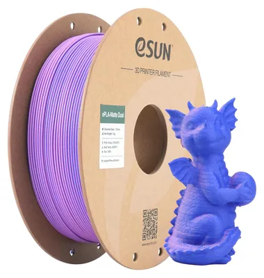 Zdjęcie produktu dla eSUN ePLA-Dual Matte 1kg Lila Blau
