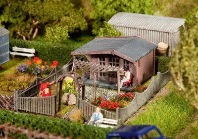 Produktbild von Faller 180491 Schrebergarten mit Gartenlaube Epoche III