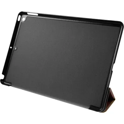 Produktbild von PhoneNatic Kunst-Lederhülle kompatibel mit Apple iPad 9.7 2017/2018 - Tri-Fold braun Cover