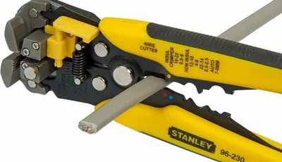 Produktbild von Stanley AUTOMATISCHE SCHNEID- UND ABISOLIERZANGE FATMAX, Schwarz, Gelb