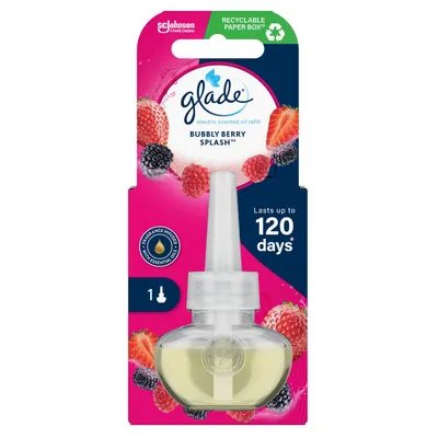 Immagine prodotto di Olio profumato Glade® Electric - Bubbly Berry Splash, ricambio per deodorante elettrico 20ml
