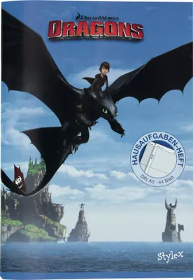 Produktbild von DRA Dragons Hausaufgabenheft - 1 Stück
