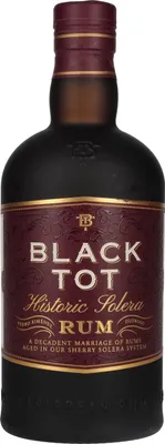 Produktbild von Black Tot Historic Solera Rum 700ml 46,2% Vol.
