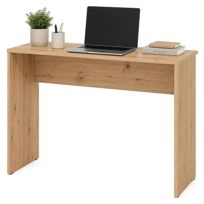 Produktbild von Pichil - Schreibtisch, 98x45x74h cm Eiche Braun, ein Ablagefach