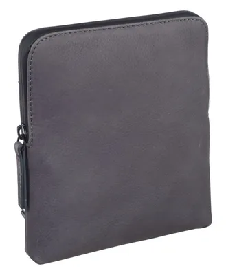 Image de LEONHARD HEYDEN Cuir sac à épaule bandoulière Den Haag Shoulder Bag Grey gris foncé