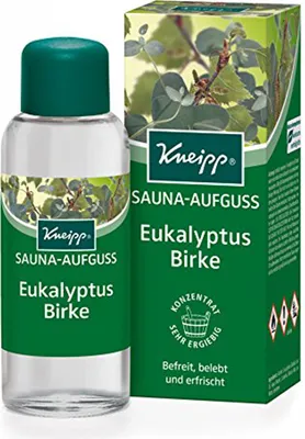 Produktbild von Kneipp Sauna Aufguss Eukalyptus und Birke frisch herb 100 ml